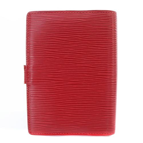 LOUIS VUITTON Authentic Vintage Epi Agenda Red R20057