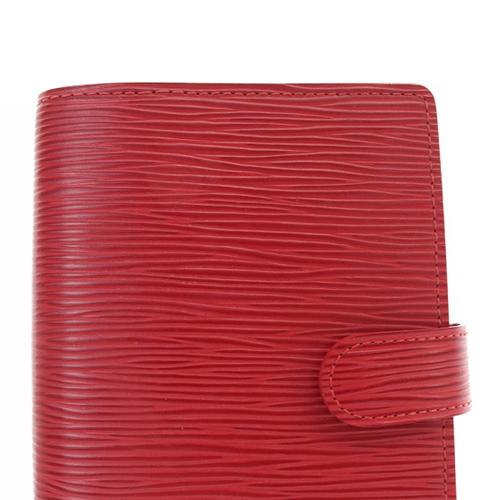 LOUIS VUITTON Authentic Vintage Epi Agenda Red R20057