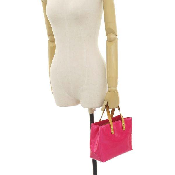 LOUIS VUITTON Authentic Vintage Vernis Reade PM Pink