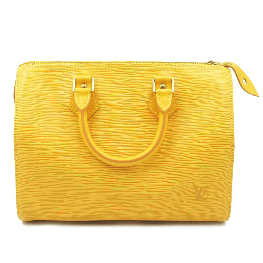 LOUIS VUITTON Authentic Vintage Speedy 25 Epi M43019 Yellow