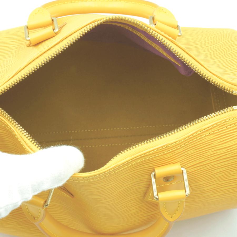 LOUIS VUITTON Authentic Vintage Speedy 25 Epi M43019 Yellow