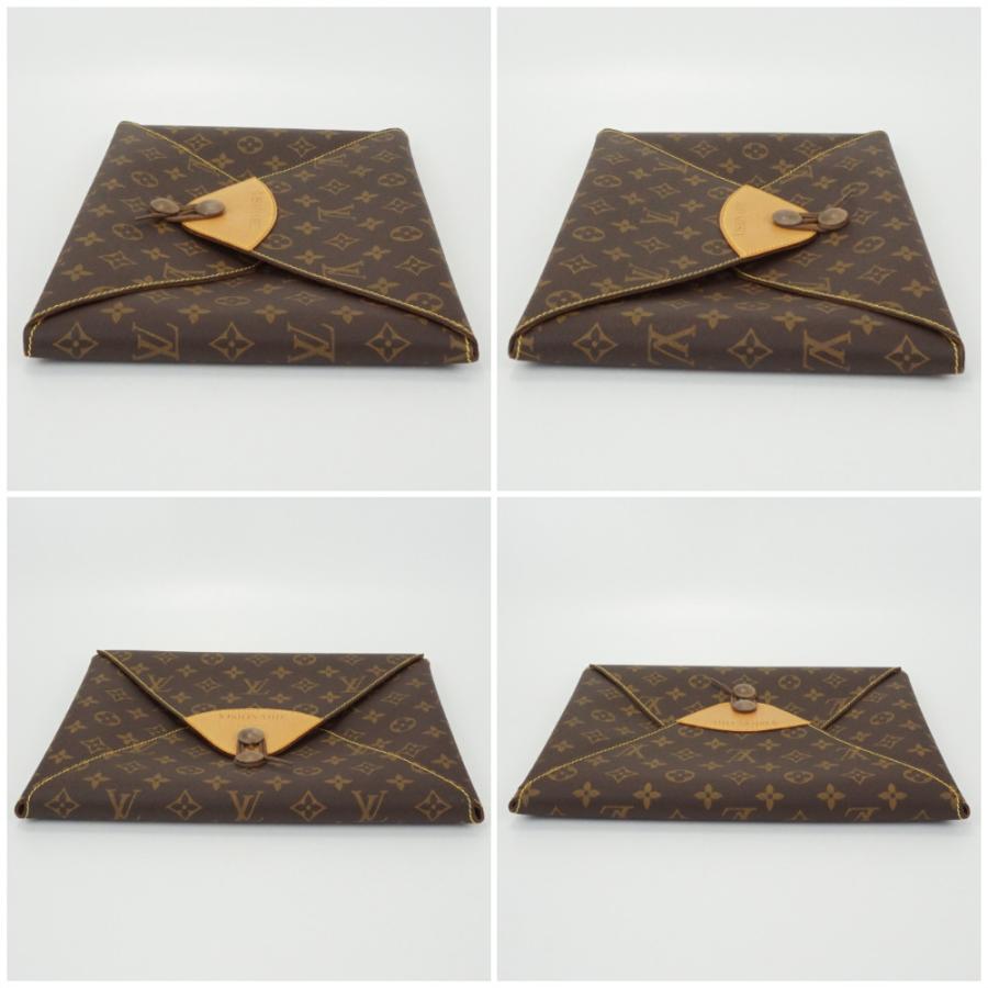 LOUIS VUITTON Authentic Vintage M99045 Visionaire No18 100th Anniversary 2500 Limited Monogram Clutch Bag