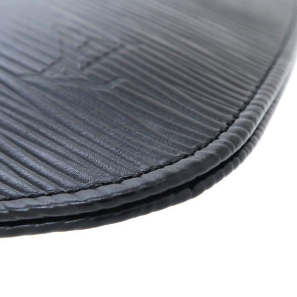 LOUIS VUITTON Authentic Vintage Epi Demi Lune Black