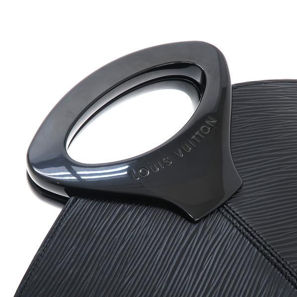 LOUIS VUITTON Authentic Vintage Epi Demi Lune Black