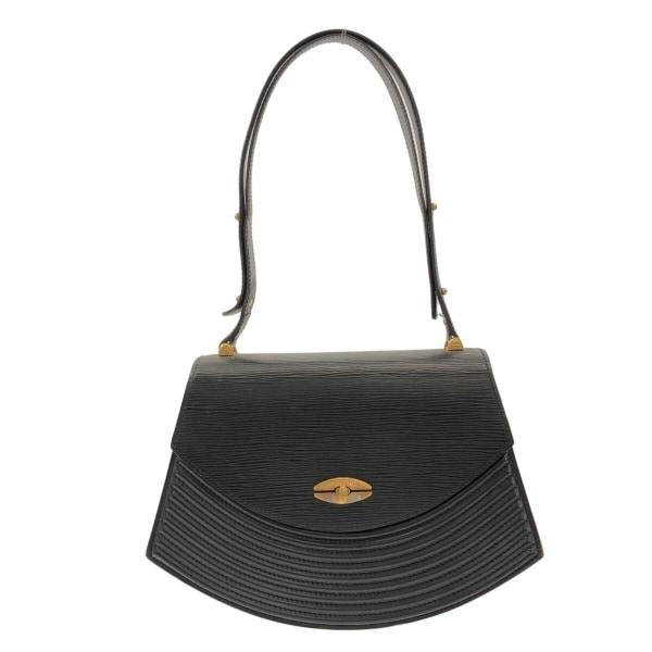 LOUIS VUITTON Authentic Vintage Shoulder Bag Epi Tilsit M52482 Black