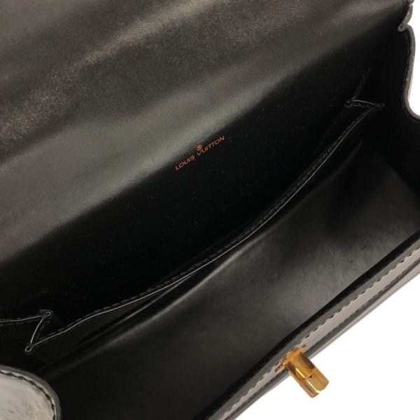 LOUIS VUITTON Authentic Vintage Shoulder Bag Epi Tilsit M52482 Black