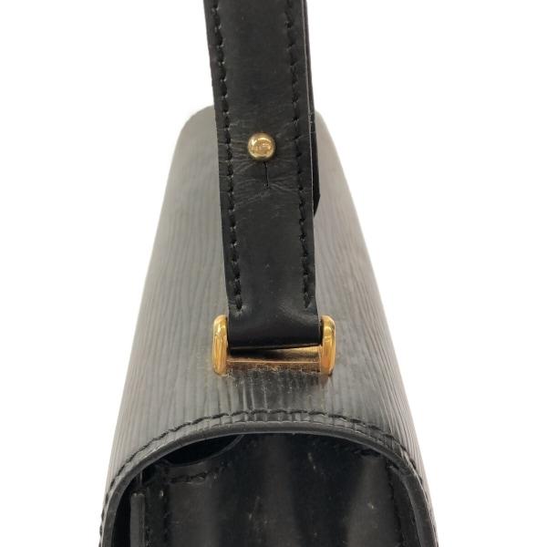 LOUIS VUITTON Authentic Vintage Shoulder Bag Epi Tilsit M52482 Black