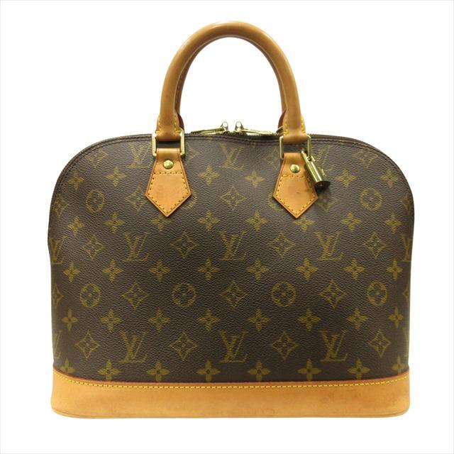 LOUIS VUITTON Authentic Vintage Monogram Alma PM Handbag M51130