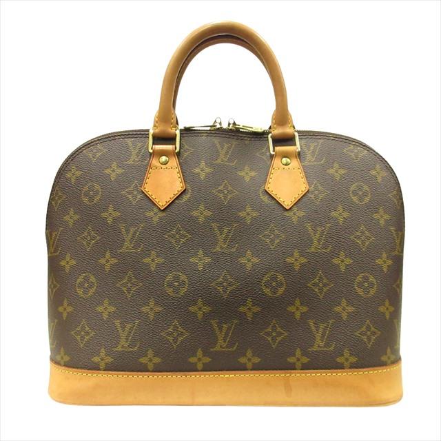 LOUIS VUITTON Authentic Vintage Monogram Alma PM Handbag M51130