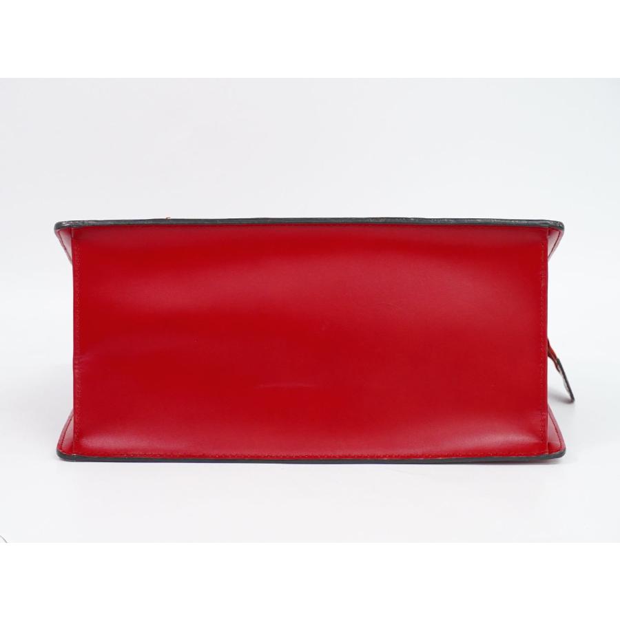LOUIS VUITTON Authentic Vintage Riviera Epi Leather Handbag Castilian Red M48187