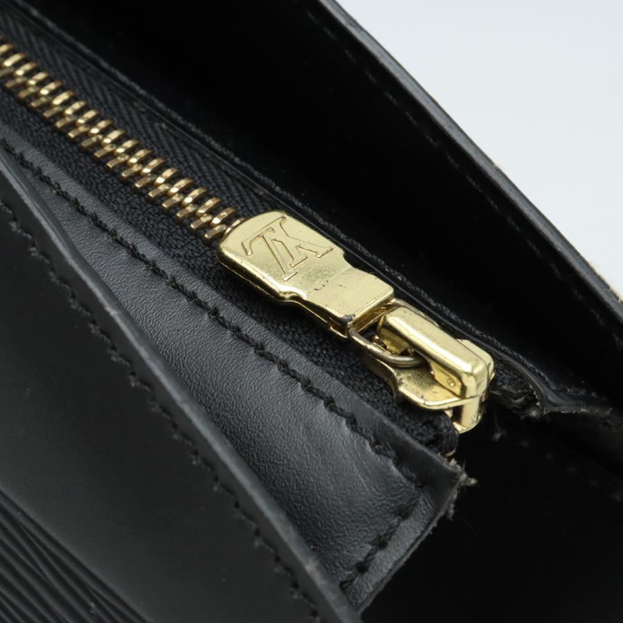 LOUIS VUITTON Authentic Vintage Epi Riviera Handbag Black