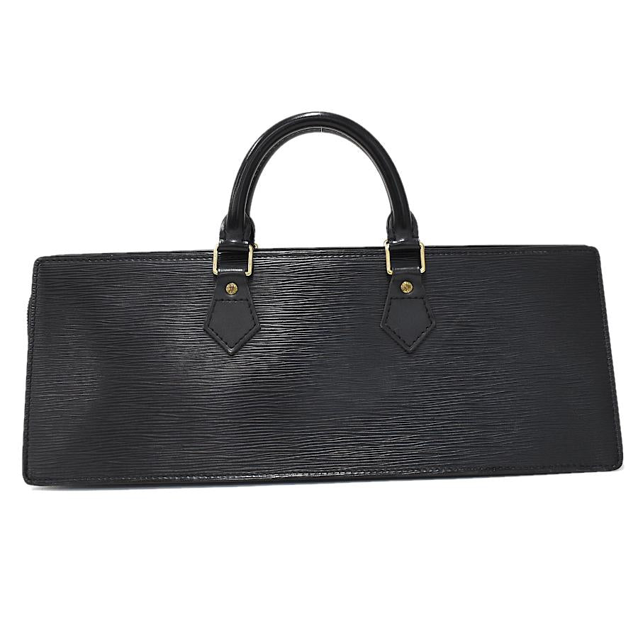 LOUIS VUITTON Authentic Vintage Sac Triangle Handbag M52092 Epi Black