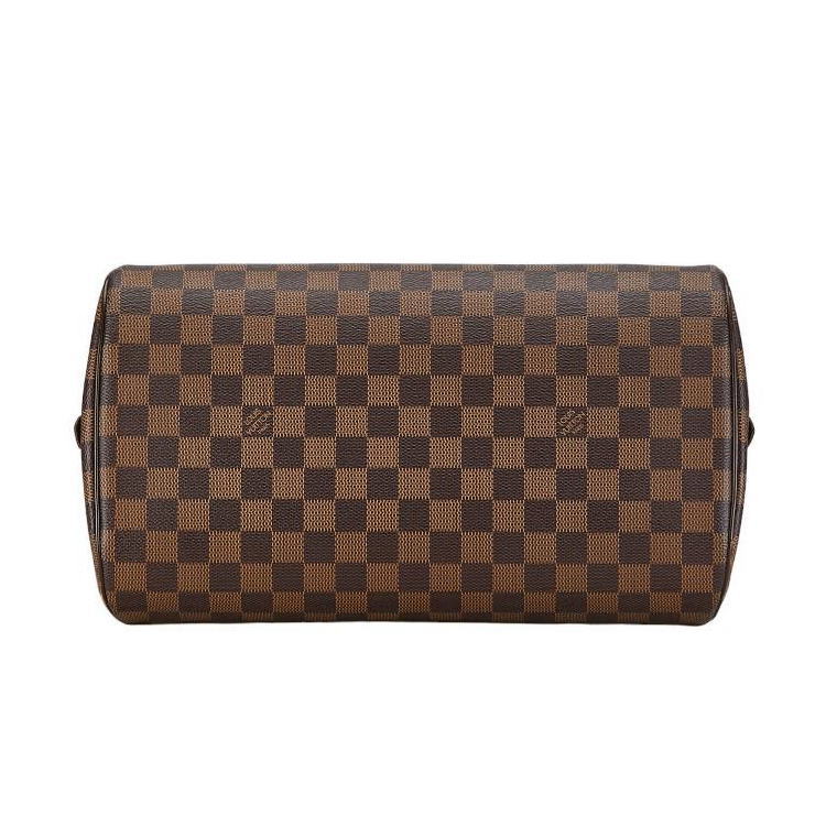 LOUIS VUITTON Authentic Vintage Damier Ribera MM Handbag Mini Boston Bag N41434