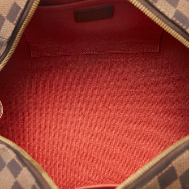 LOUIS VUITTON Authentic Vintage Damier Ribera MM Handbag Mini Boston Bag N41434