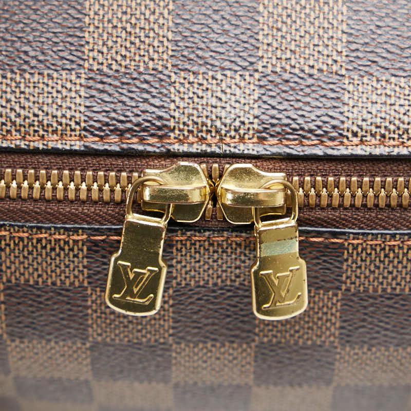 LOUIS VUITTON Authentic Vintage Damier Ribera MM Handbag Mini Boston Bag N41434