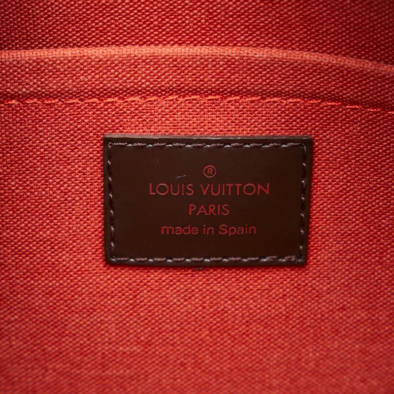 LOUIS VUITTON Authentic Vintage Damier Ribera MM Handbag Mini Boston Bag N41434