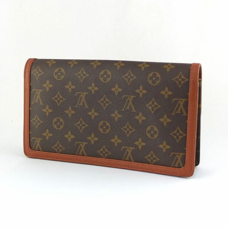 LOUIS VUITTON Authentic Vintage Pochette Dame GM M51810 Clutch Bag Monogram