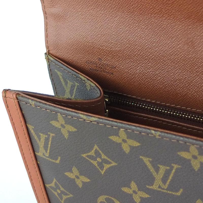 LOUIS VUITTON Authentic Vintage Pochette Dame GM M51810 Clutch Bag Monogram