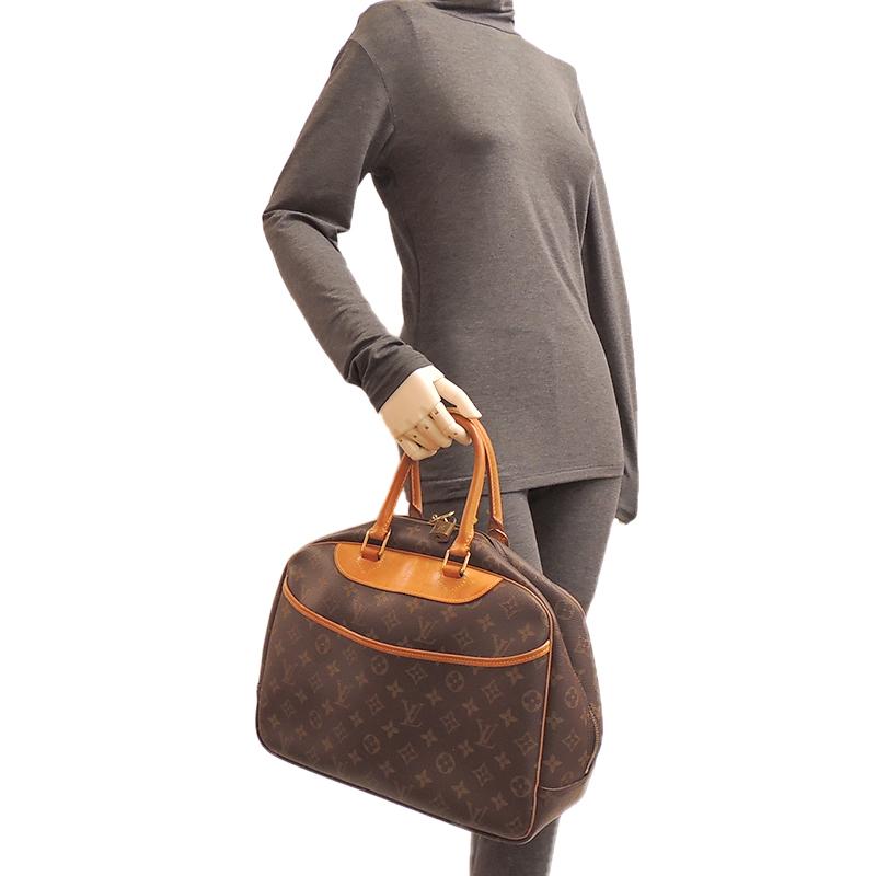 LOUIS VUITTON Authentic Vintage Handbag Deauville Monogram M47270
