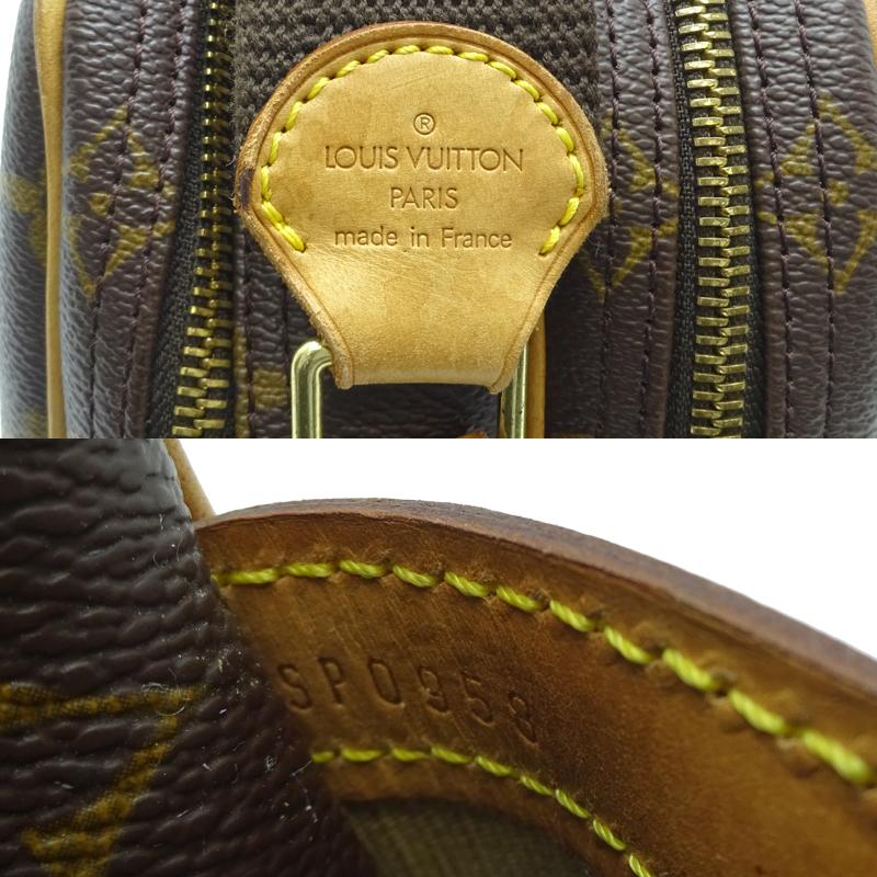 LOUIS VUITTON Authentic Vintage Shoulder Bag Reporter PM Monogram M45254