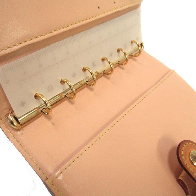 LOUIS VUITTON Authentic Vintage Agenda PM R20895 Black Multicolor