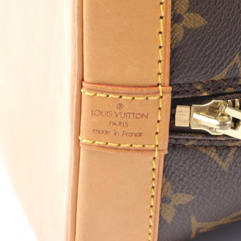 LOUIS VUITTON Authentic Vintage Alma PM Monogram Handbag M51130