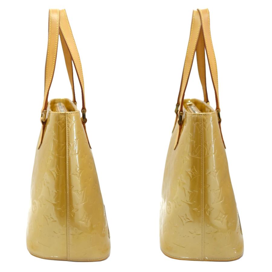 LOUIS VUITTON Authentic Vintage Houston Vernis M91004 Beige Handbag