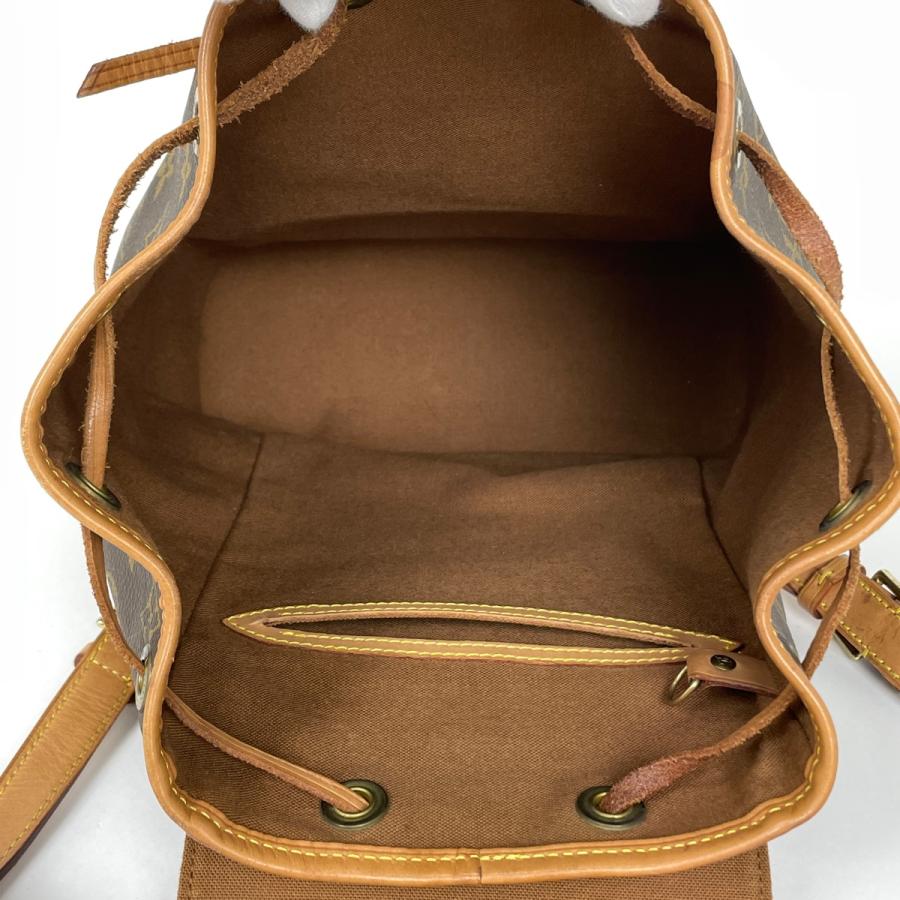 LOUIS VUITTON Authentic Vintage Montsouris MM Backpack Monogram M51136