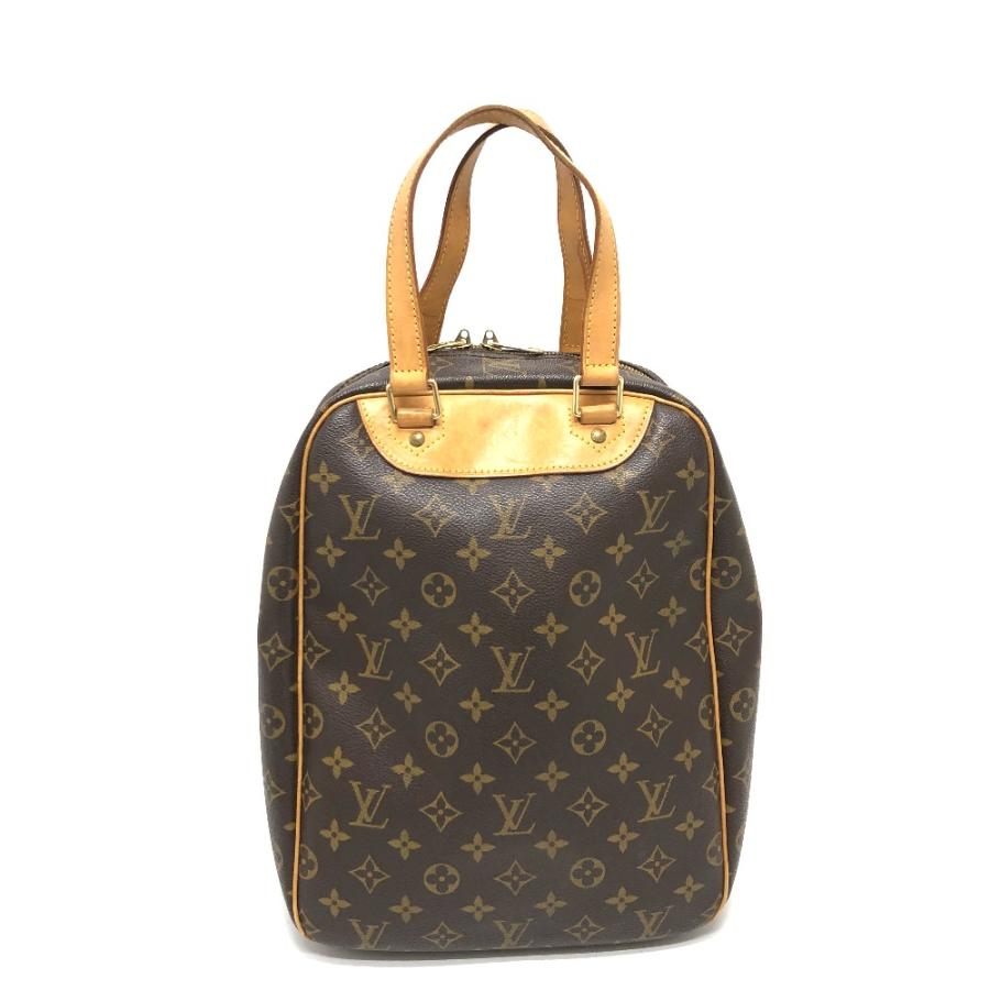 LOUIS VUITTON Authentic Vintage Excursion Bag Shoes bag Monogram Brown M41450