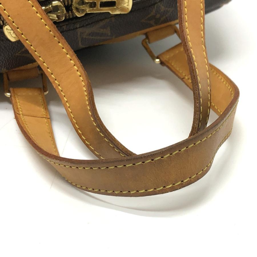 LOUIS VUITTON Authentic Vintage Excursion Bag Shoes bag Monogram Brown M41450