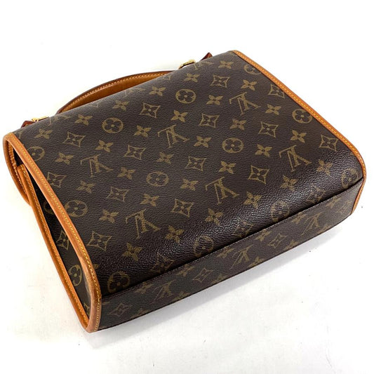 LOUIS VUITTON Authentische Vintage Bel Air Handtasche Crossbody Schultertasche 2-Wege-Handtasche Monogramm Braun M51122