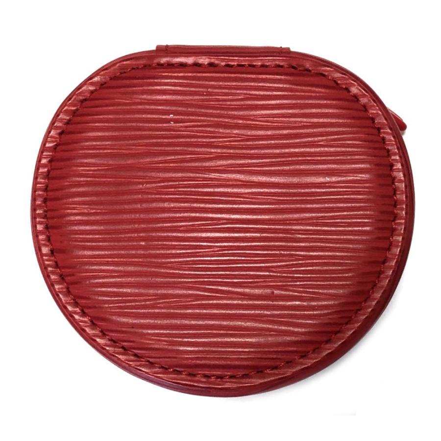 LOUIS VUITTON Authentic Vintage Epi Jewelry Case Ecrin Bijoux M48227 Castilian Red