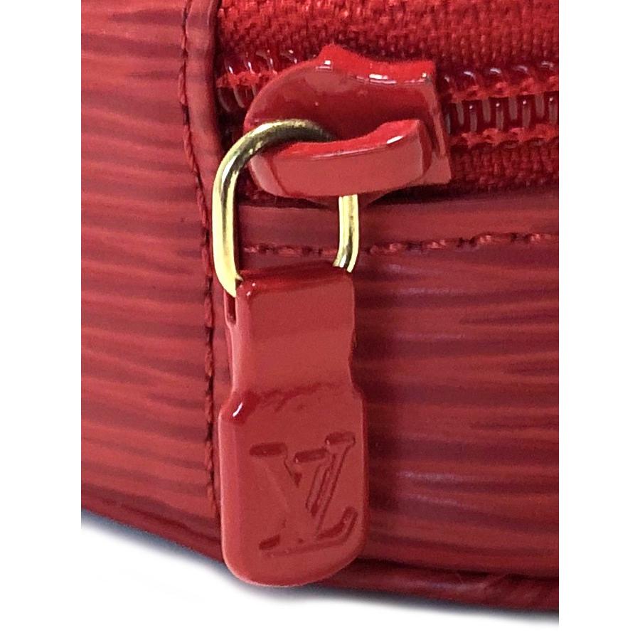 LOUIS VUITTON Authentic Vintage Epi Jewelry Case Ecrin Bijoux M48227 Castilian Red