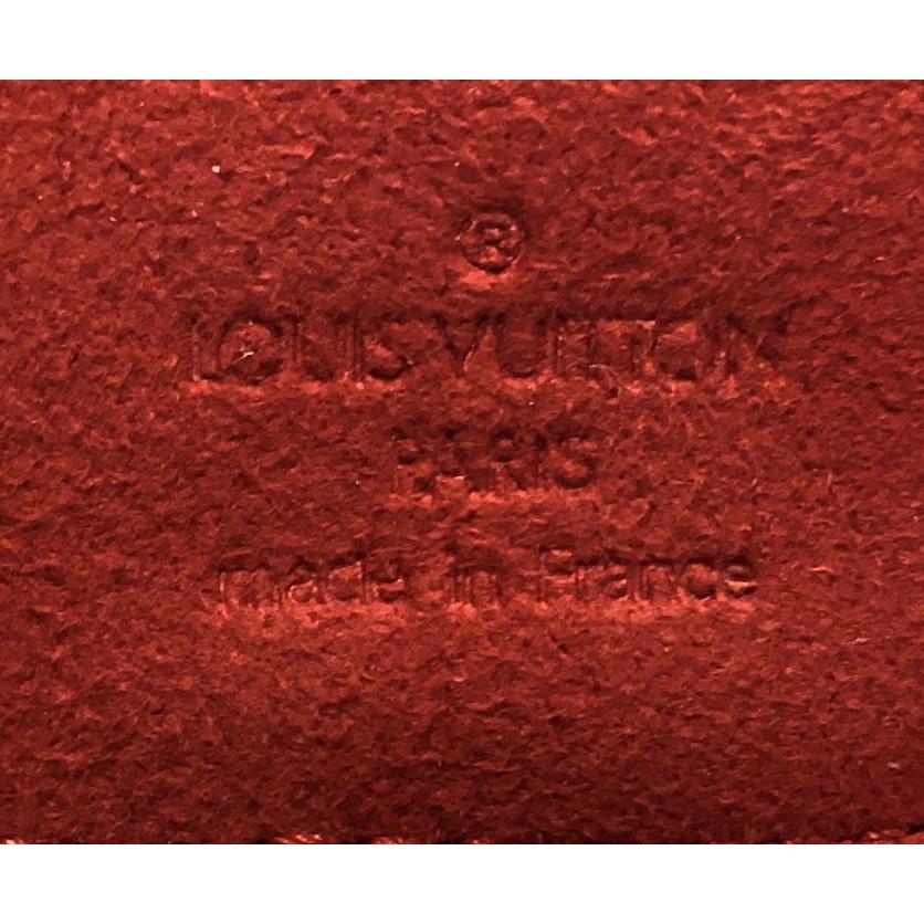 LOUIS VUITTON Authentic Vintage Epi Jewelry Case Ecrin Bijoux M48227 Castilian Red
