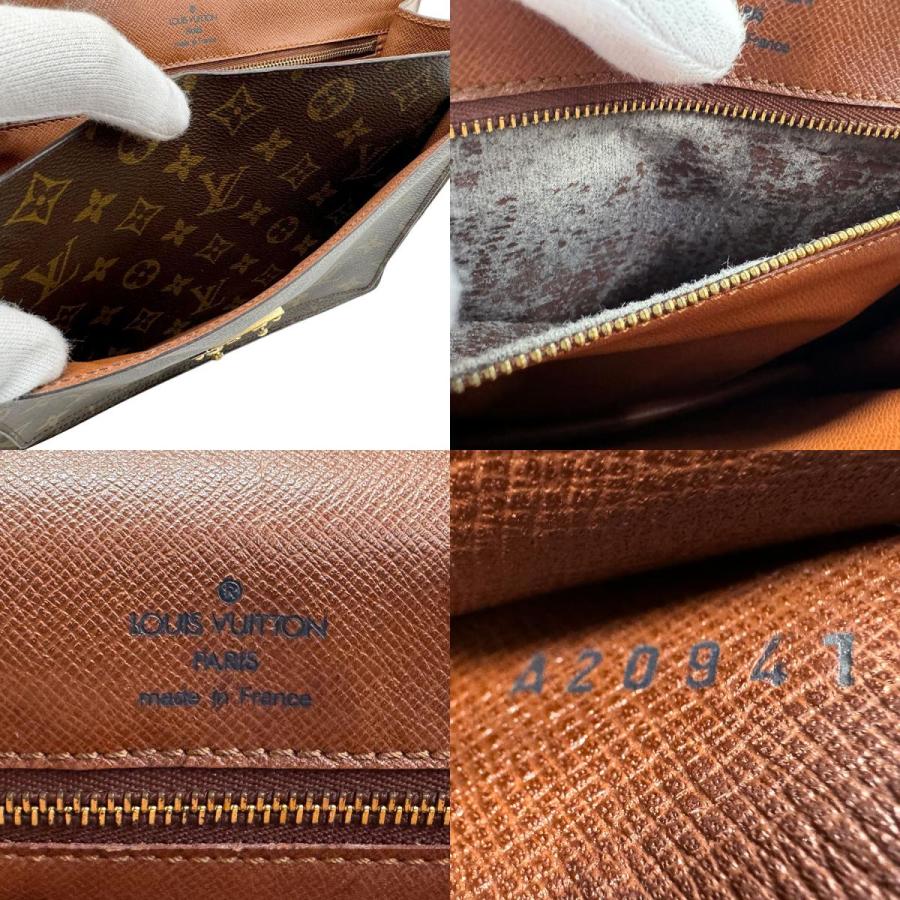 LOUIS VUITTON Authentic Vintage Business Bag Monceau Monogram