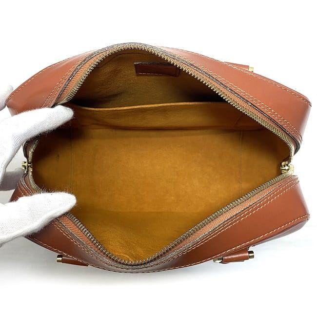 LOUIS VUITTON Authentic Vintage Handbag Sablon Epi Kenya Brown M52043