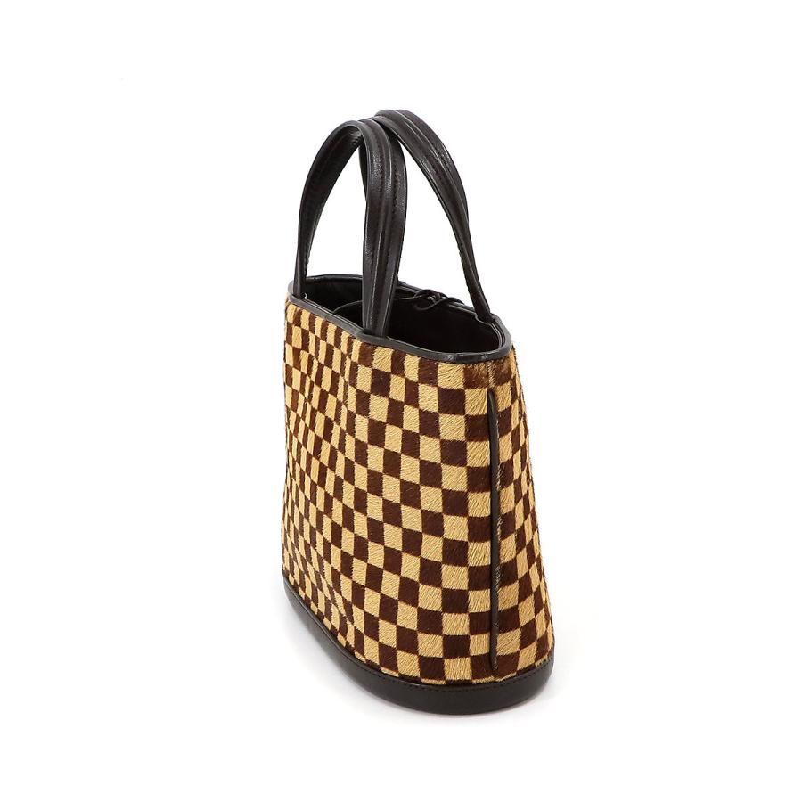 LOUIS VUITTON Authentic Vintage Damier Sauvage Impala Hand Bag M92133