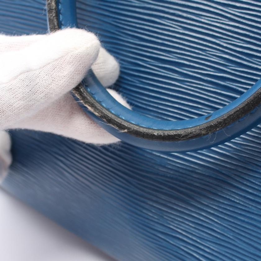 LOUIS VUITTON Authentic Vintage Speedy 25 Epi Toledo Blue Handbag M43015