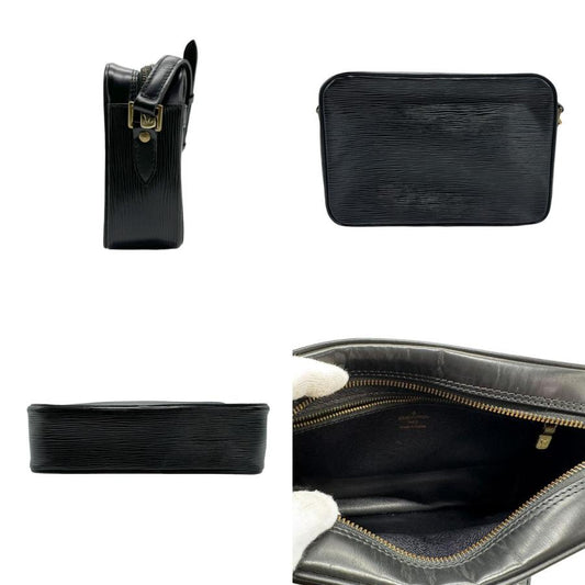 LOUIS VUITTON Authentic Vintage Crossbody Shoulder Bag Epi Trocadero 24 Black