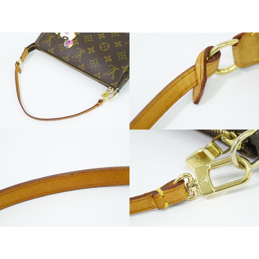 LOUIS VUITTON Authentic Vintage Pochette Accessoires Monogram Panda Murakami M51981