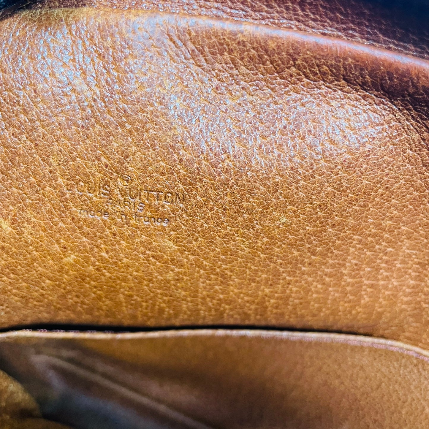 LOUIS VUITTON Authentic Vintage Clutch Bag 80's Made in France