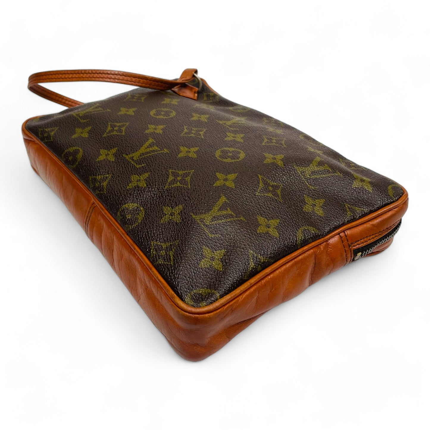 LOUIS VUITTON Authentic Vintage Clutch Bag 80's Made in France