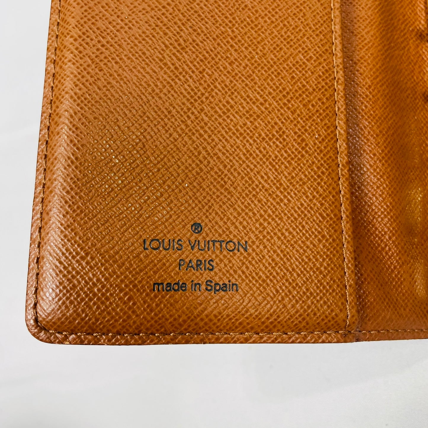 LOUIS VUITTON Authentic Vintage Agenda PM R20005 Made in Spain