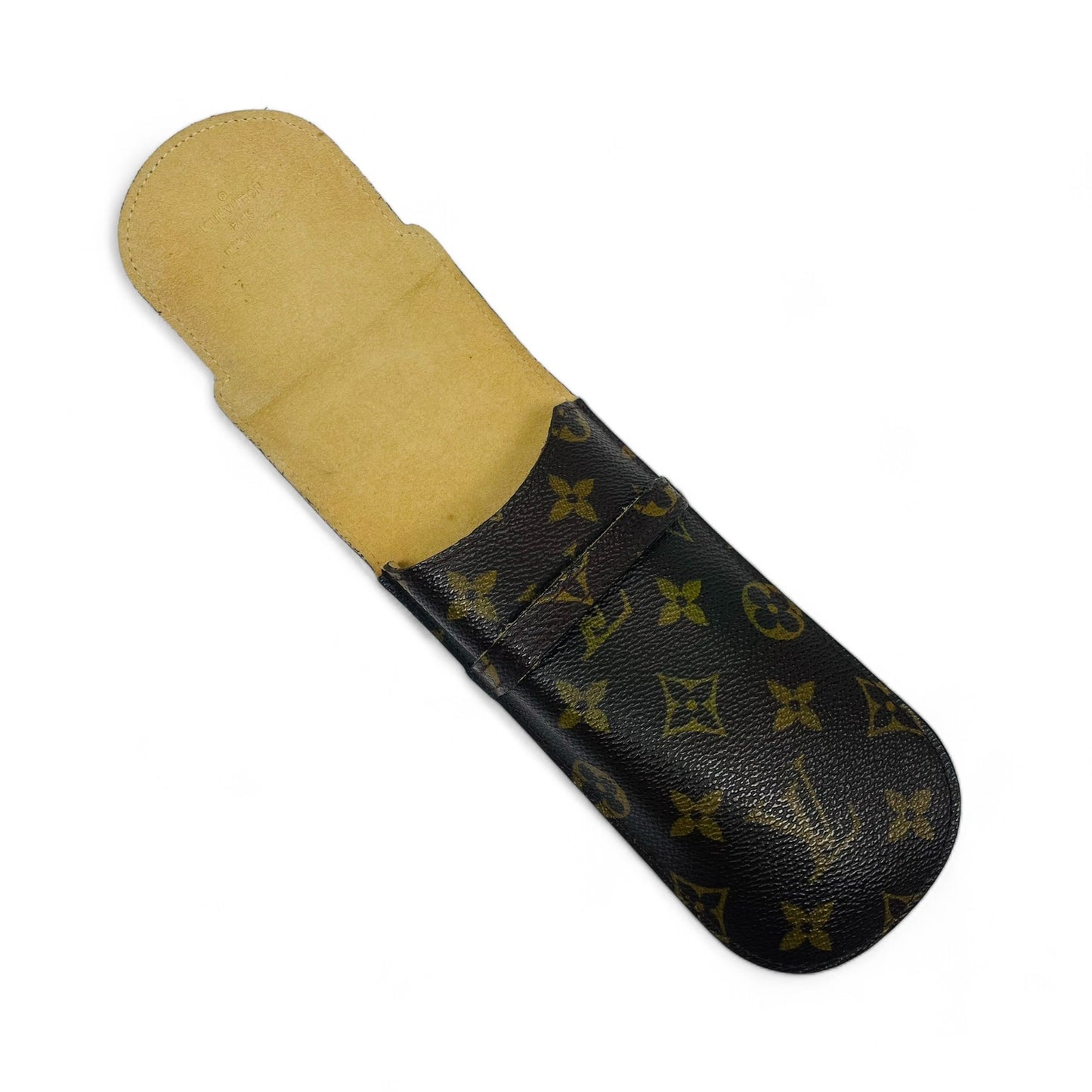 LOUIS VUITTON Authentic Vintage Etui Lunette Glass Case M62970