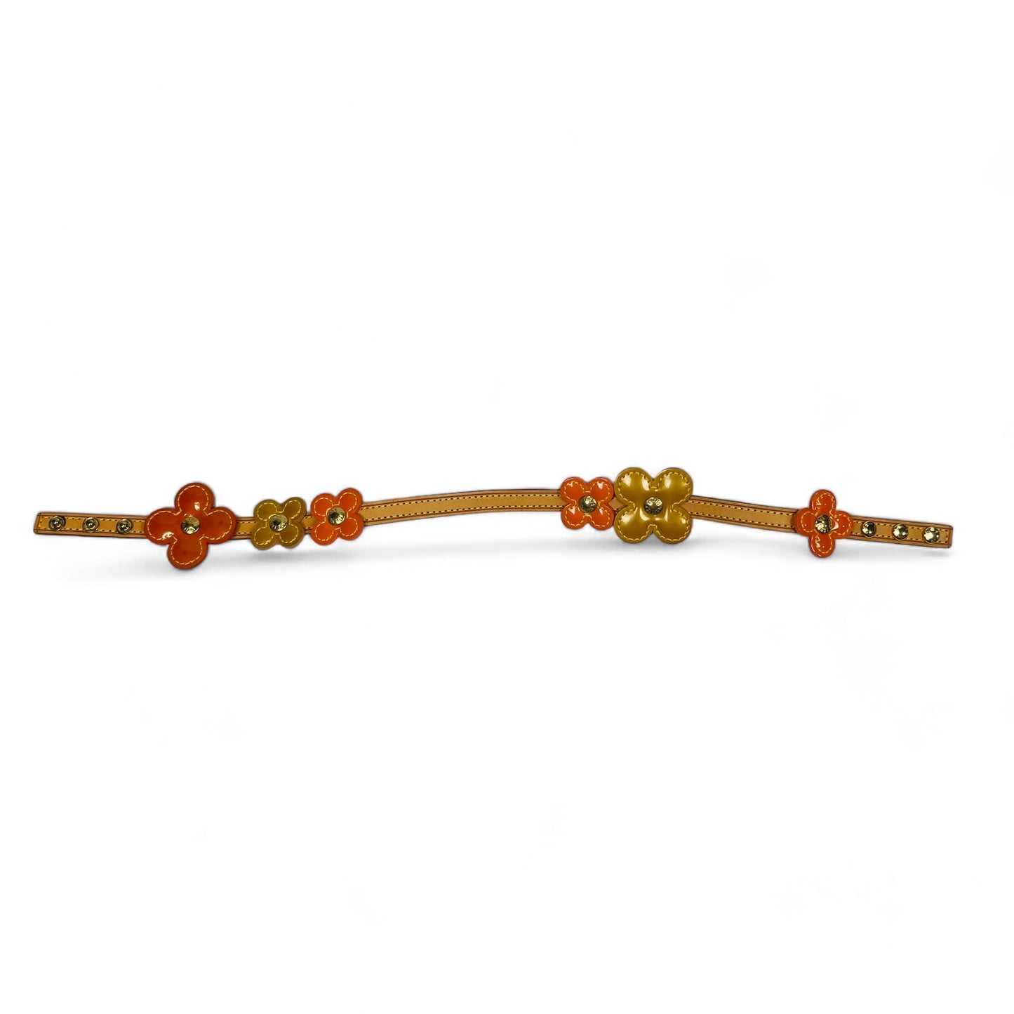 LOUIS VUITTON Authentic Vintage Vernis Flower Lexington Bracelet