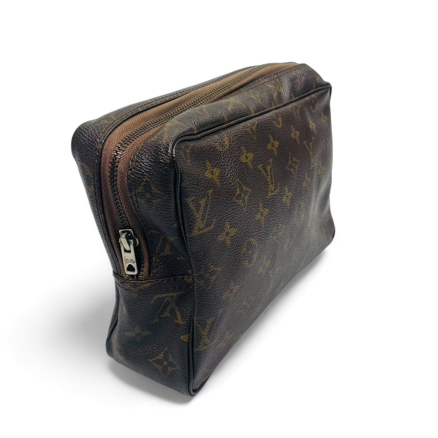 LOUIS VUITTON Authentischer Vintage Beutel Trousse de Toilette 26 Hergestellt in Frankreich