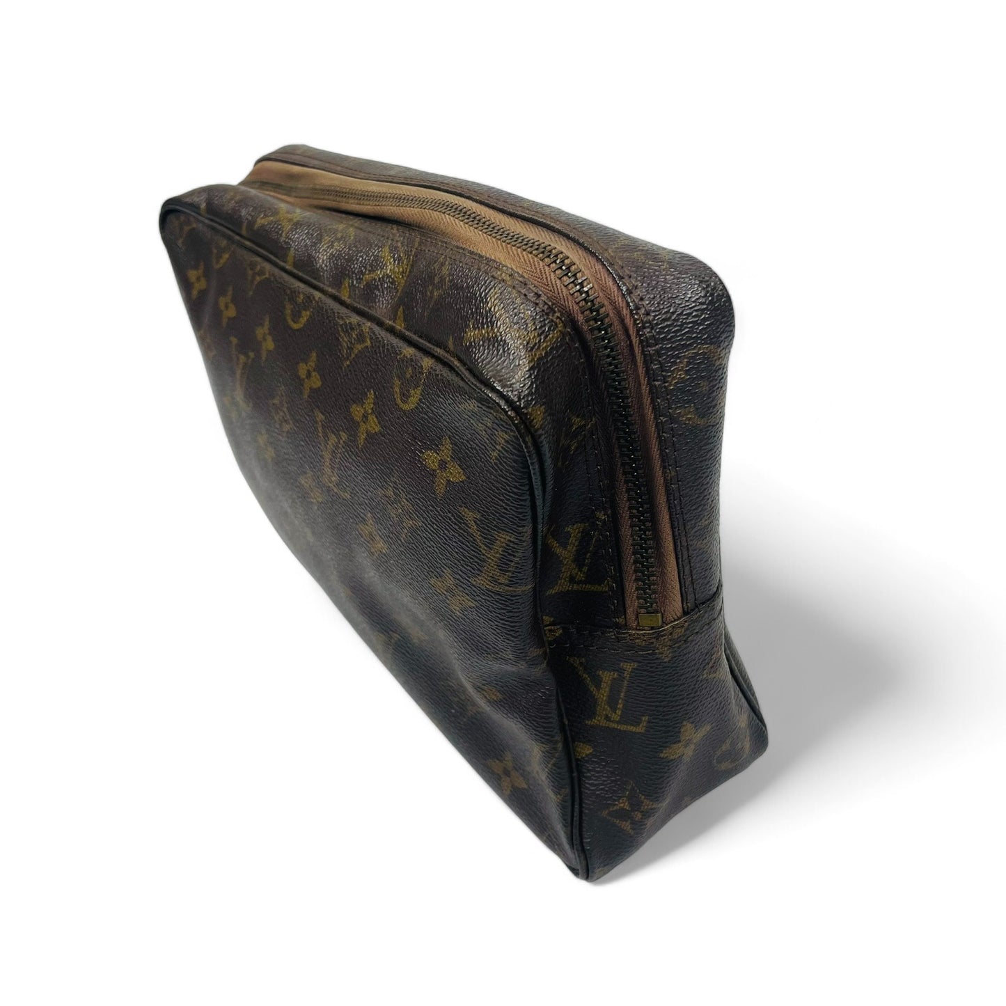LOUIS VUITTON Authentischer Vintage Beutel Trousse de Toilette 26 Hergestellt in Frankreich