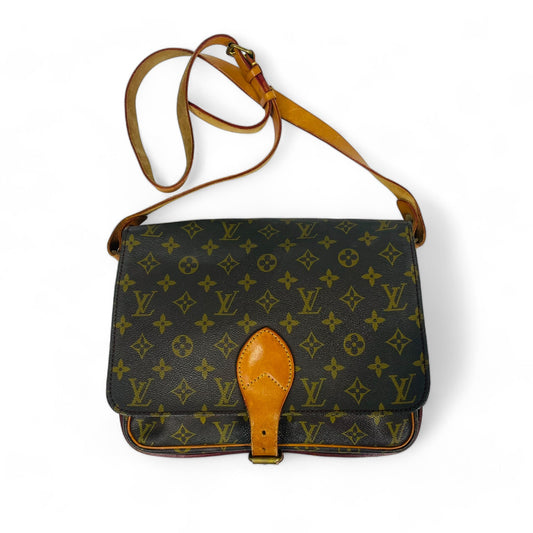 LOUIS VUITTON Authentic Vintage Shoulder Bag Cartouchiere 70's Made in France