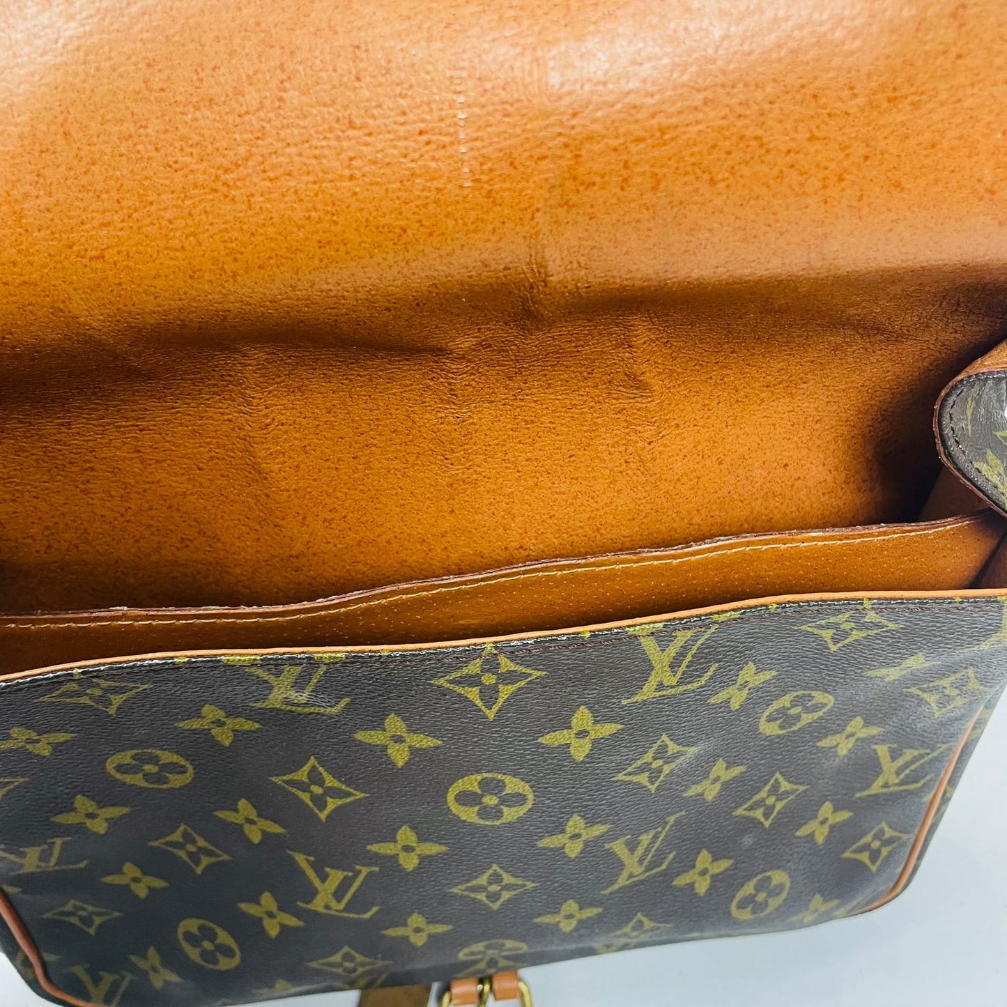 LOUIS VUITTON Authentic Vintage Shoulder Bag Cartouchiere 70's Made in France