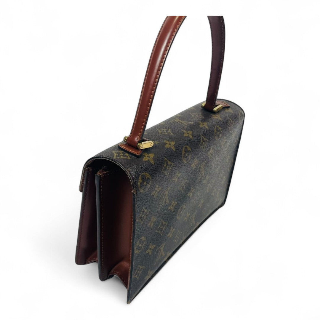 LOUIS VUITTON Authentische Vintage Umhängetasche Cartouchiere 70er Jahre Made in France